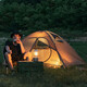 牧高笛（MOBIGARDEN）冷山3帳篷 戶外露營徒步防風(fēng)防雨三人帳篷 NXZQU61008 暖沙色