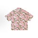 TEAM WANG design 花卉印花單排扣短袖襯衫 男女同款 粉色 L