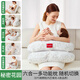 BabyWatch六合一多功能嬰兒哺乳枕斜坡防吐奶溢奶新生兒喂奶枕頭-秘密花園