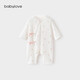babylove【清倉】新生兒連體衣夏季薄款衣服初生兒寶寶莫代爾棉嬰兒和尚服