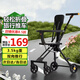 岙貝熊遛娃神器一鍵收車(chē)嬰兒推車(chē)溜娃神車(chē)輕便折疊0-3-6歲2大童兒童推車(chē) 黑色：裸車(chē)-輕松折疊 雙向推行-旅行旅游車(chē)大童可坐