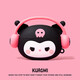瑾容適用于AirPods4保護(hù)套 2024新款蘋果耳機(jī)套第四代降噪款airpods4代保護(hù)殼耳機(jī)殼硅膠軟殼 【聽音樂 黑色庫(kù)洛米】+掛鉤 AirPods【第四代】保護(hù)套