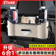 佰泰康汽車椅背收納盒多功能紙巾盒車載水杯架車內(nèi)座椅后背掛鉤置物盒 【小羊皮-溫馨米】座椅背收納盒 【一個裝】收納/紙巾盒/掛鉤/支架/水杯架/墨鏡夾