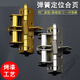 優(yōu)艾利斯4寸定位合頁彈簧自動關(guān)門器可拆卸閉門器紗門鋁合金木門合頁 雙色可選 亮金色