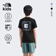 北面（The North Face）TheNorthFace北面童裝SunChase兒童男女防曬抑臭速干短袖T恤|8DD0 JK3/宇宙黑 160 XL（160/76）