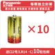 松下日本進(jìn)口2號電池 1.5v堿性 適用 工業(yè)機(jī)器人 FANUC 發(fā)那科機(jī)器人 數(shù)控系統(tǒng)  單2形 二號電池lr14.c 進(jìn)口2號LR14·C電池10顆