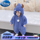 迪士尼（Disney）網(wǎng)紅嬰兒衣服秋冬套裝0男女寶寶外出服加厚連體衣1歲冬裝棉衣爬服 藍(lán)色 80cm