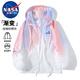 NASA MARVEL防曬衣男輕薄夾克外套夏季防曬服透氣速干冰感皮膚衣 粉色 L