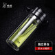 希諾雙層玻璃杯男茶水分離杯高檔泡茶杯子車載水杯XN-7096本色 360mL