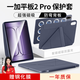 rurihai【專用】適用一加平板2pro保護(hù)套平板電腦一加pad2pro保護(hù)殼13.2英寸磁吸雙面夾oneplus+帶筆槽 【深海藍(lán)】Y型磁吸-橫豎支撐-送鋼化膜 一加平板2Pro【13.2英寸】