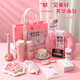 端午節(jié)禮品定制送客戶員工生日禮物公司團(tuán)建開業(yè)伴手禮活動(dòng)紀(jì)念品 1、U型枕+艾草錘 粉色手提毛氈包