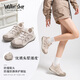 Walker Shop奧卡索休閑運動鞋女健步網(wǎng)面鞋女徒步登山鞋跑步鞋女151028淺灰37