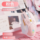 劍圣一族無線鼠標(biāo)藍(lán)牙靜音充電機(jī)械電競(jìng)游戲靜音按鍵機(jī)甲式配色雙模鼠標(biāo)電競(jìng)游戲鼠標(biāo)男女適用電腦筆記G400 【無線2.4G單?！快o音+充電+RGB燈-機(jī)甲粉