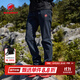 猛犸象（MAMMUT）Clion 男士戶(hù)外彈性防風(fēng)保暖松緊腰帶抓絨軟殼褲 黑色【紅標】 XL