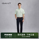 GANT【亞洲版型】甘特春季新款男士長褲時尚微彈純色通勤休閑褲 410海藍色 33 32
