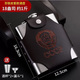 雙立人（ZWILLING）德國雙立人不銹鋼隨身酒壺套裝戶外便攜式酒壺扁酒瓶酒具套裝 304 1.8斤普通皮套送酒杯漏斗 900ml