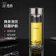 希諾【官方旗艦店正品】【品牌直營】【工廠直發】雙層玻璃杯抗菌杯 抗菌款-純鈦部件-XN-9102K360ml