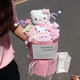 生喜朗hellokitty永生花玩偶花束實(shí)用教師節禮物幼兒園生日送女生手捧花