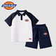 DICKIESDickies童裝男童夏季套裝小童撞色polo衫兩件套男孩時(shí)尚學(xué)院夏裝 藏藍(lán)/DK紅標(biāo)K-藏藍(lán)/DK紅標(biāo)K 150 【推薦體重68-80斤】