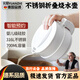 元知德國(guó)品牌折疊燒水壺保溫一體全自動(dòng)恒溫電熱水壺便攜式迷你不銹鋼熱水壺宿舍戶外旅行出差旅游家用 0.7L 白色-可折疊便攜【316不銹鋼】