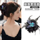 XPEL羽毛抓夾女后腦勺發(fā)夾高端發(fā)飾高級感夾子2025新款毛毛發(fā)卡鯊魚夾 蝴蝶羽毛約12CM【1個裝】