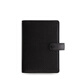 Filofax 英國(guó)進(jìn)口 finsbury A8 M5手帳本可愛(ài)便攜真皮筆記本活頁(yè)本記事本手帳 Mini A8黑色025385