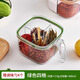 優(yōu)勤（YOUQIN）調(diào)料盒調(diào)味罐套裝家用調(diào)料瓶廚房鹽罐玻璃調(diào)料罐調(diào)味盒調(diào)料罐油壺 橄欖綠【獨(dú)立勺槽】pet材質(zhì)