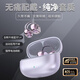 酷派YX59無線藍(lán)牙耳夾式耳機(jī) 久戴不痛運(yùn)動(dòng)耳機(jī)防汗狂甩不掉HIFI音效超長續(xù)航適用于華為蘋果小米vivo 紫色