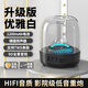 EG柏林之聲藍牙音響適用環(huán)繞低音炮新款無線藍牙音響低音炮智能音箱便攜式戶外騎行燈音箱 白色【升級版】