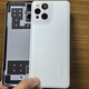 OPPO適用OPPOFindx3原裝玻璃后蓋oppopro純?cè)瓘S拆機(jī)電池蓋后殼 findx3/x3pro-凝白玻璃后蓋 帶鏡框鏡片
