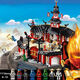 樂高（LEGO）幻影忍者70670女巫的旋轉(zhuǎn)術(shù)訓(xùn)練館道場男孩玩具 忍者訓(xùn)練館(含8忍者)