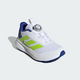 ADIDAS阿迪達(dá)斯 童鞋25春季新款男女大小童經(jīng)典旋轉(zhuǎn)按鈕運(yùn)動休閑鞋 JI1695 白/綠熒光/半熒光藍(lán) 38 適合腳長23.5cm