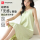 FitonTon吊帶睡裙女士睡衣帶胸墊夏季薄款睡衣寬松休閑家居服可外穿睡衣女