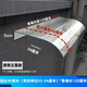 睿鷹戶(hù)外無(wú)支架雨棚隱形無(wú)聲透明雨棚窗戶(hù)陽(yáng)臺屋檐防雨擋板家用擋雨板 40*120cm透明（立面安裝）
