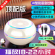 mogolala AI智能藍(lán)牙小音箱手機(jī)插卡戶外便攜式藍(lán)牙音箱音響無(wú)線桌面迷你高音質(zhì)低音炮隨身設(shè)計(jì)高顏值送禮 智能白：震撼重低音+語(yǔ)音點(diǎn)歌+燈
