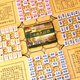 成功四國軍棋陸戰棋軍棋軍旗四國大戰桌游密胺麻將材料雕刻塑料棋盤(pán)