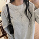 逐青極簡(jiǎn)銀色愛心項(xiàng)鏈女鈦鋼不掉色鎖骨鏈可調(diào)節(jié)長(zhǎng)款毛衣鏈女衣服配飾 抽拉桃心項(xiàng)鏈