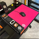 賽睿（SteelSeries）原裝賽睿鼠標墊游戲qck桌面橡膠大號6mm加厚細面順滑吃雞電競防滑專(zhuān)用 深粉色賽睿 450x400mm 6mm