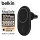 貝爾金（BELKIN）蘋果手機(jī)車載充電支架 MagSafe磁吸10W快充 汽車出風(fēng)口導(dǎo)航手機(jī)架 WIC004