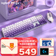 羅技（Logitech）G502 HERO+K845 電競(jìng)游戲鼠標(biāo) G502HERO阿卡麗貼紙款鼠標(biāo)  K845有線機(jī)械鍵盤(pán) 游戲鍵鼠套裝 K845青軸-暗香+G502HERO阿卡麗貼紙