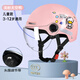 格術(shù)電動(dòng)車(chē)兒童頭盔3c認證3-6-12安全頭盔四季通用摩托車(chē)小孩騎行帽