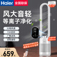 海爾（Haier）無(wú)葉風(fēng)扇落地電風(fēng)扇節能直流變頻落地扇輕音辦公室臥室遙控電扇凈化殺菌風(fēng)扇空氣循環(huán)扇 【等離子除菌+直流32擋風(fēng)速】?jì)艋頗FW-Y09