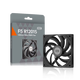 超頻三（PCCOOLER）F5 R12015黑色 12cm機(jī)箱風(fēng)扇 15mm厚度薄扇 4PIN 雙滾珠軸承適用ITX下壓式電腦散熱器改裝