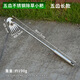 糜鴻加厚錳鋼拔草神器園藝耙子松土挖野菜工具 【加長(cháng)】五齒不銹鋼除草耙