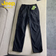 吉普（JEEP）夏季薄款戶外沖鋒褲機(jī)能彈力速干褲多口袋工裝褲男女直筒登山長褲 黑色 春夏 薄款 L 120-135斤