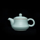 汝道 汝窯茶壺陶瓷單壺汝瓷可養(yǎng)蟬翼開片過濾壺中式復(fù)古迷你手工壺功夫茶具泡茶壺禮盒裝 新粉青迷你小竹節(jié)壺100ml