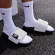 耐克（NIKE）官方OFFCOURT ADJUST男拖鞋秋季魔術(shù)貼一字拖室內(nèi)DQ9624 100山峰白/山峰白/黑 42.5