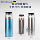 BOSENAIL德國(guó)精工純鈦保溫杯茶水分離茶杯輕奢車載便攜商務(wù)雙層辦公送禮物 水色