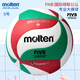 摩騰（molten）排球5號標準室內訓練比賽用球PU材質V5M5000