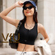 VFU運動(dòng)內衣女可外穿百搭防震運動(dòng)文胸瑜伽健身背心 黑色 M